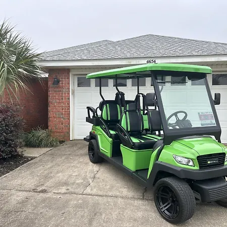 Windstarr Destin- Golf Cart Included, One Level, Close To Beach, Pet Friendly